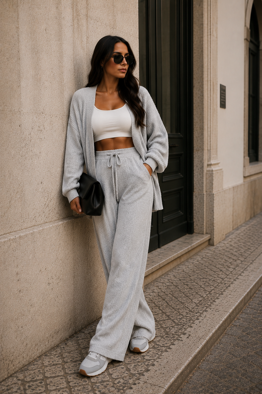 Conjunto Mousse Calça + Casaco