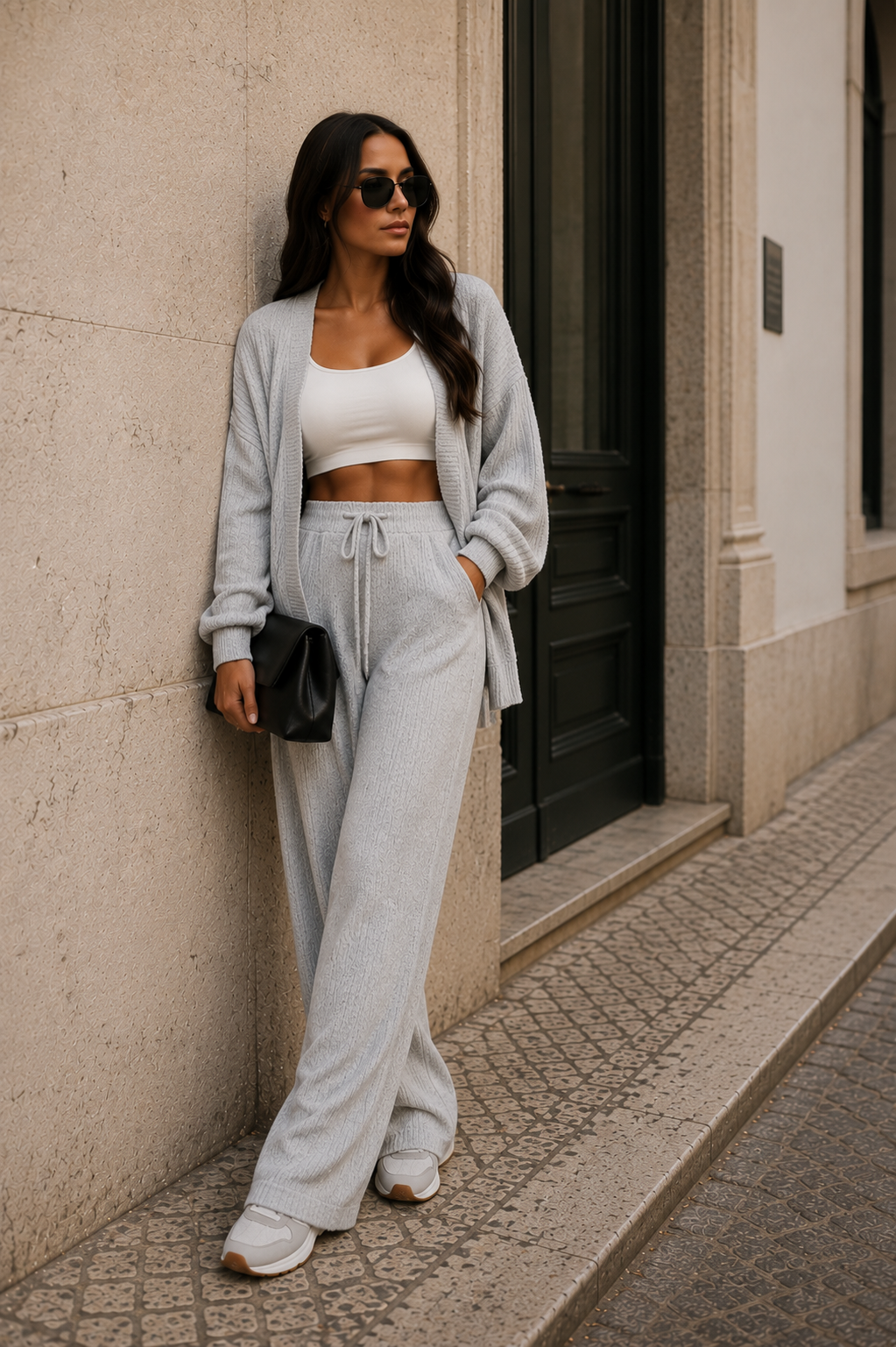 Conjunto Mousse Calça + Casaco