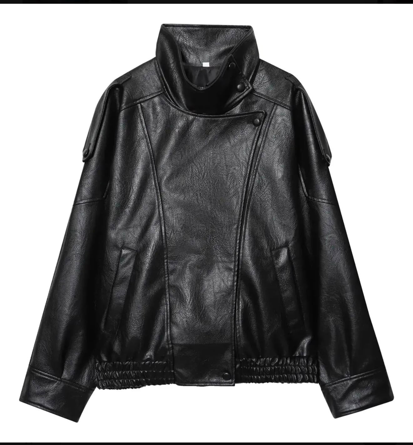 Jaqueta de couro inspiração Zara