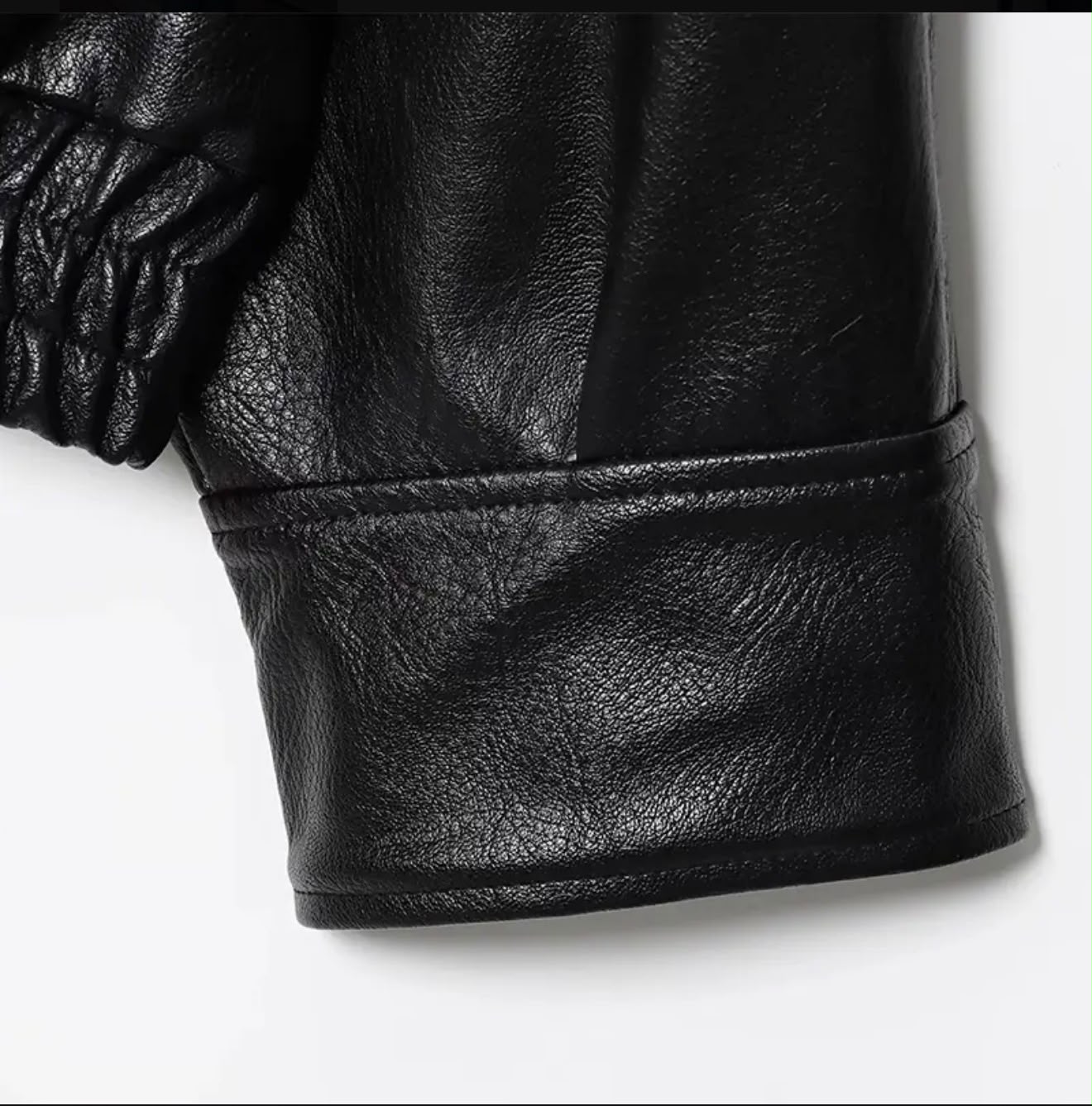 Jaqueta de couro inspiração Zara